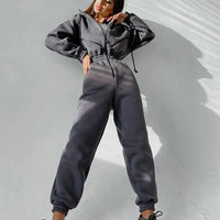 Basic Hooded Jumpsuit