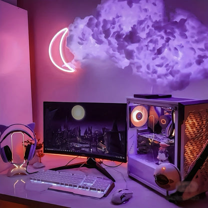 Smart RGB Music Rhythm Cloud Light – Lamp with App Control, Voice Sync and Dreamy Ambience for Bedrooms, Parties or Gaming Rooms