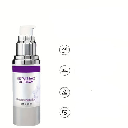 Facial Lifting Cream with Collagen, Retinol, and Hyaluronic Acid – Instant Firming, Tightening, Moisturizing Anti-Aging Cream for Smooth Skin Appearance