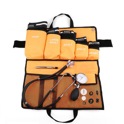 Manual Blood Pressure Monitor Kit – Aneroid Sphygmomanometer with Stethoscope and Multiple Cuff Sizes for All Ages