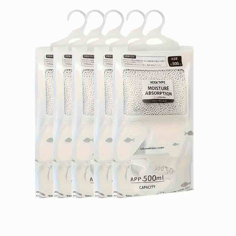 Hanging Desiccant Moisture Absorber Bags – No-Power Damp Traps for Closets, Wardrobes, Cabinets, Basements and Storage