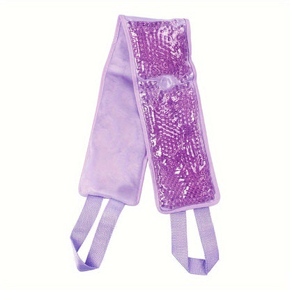 Reusable Gel Bead Hot & Cold Therapy Pack – Neck and Shoulder Ice Wrap for Pain Relief, Flexible Fit, and Dual Temperature Treatment