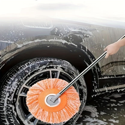 Multi-Functional Ceiling and Wall Mop – Flexible Dry & Wet Cleaning Tool for Hard-to-Reach Tiles, Glass, Floors, and Car Interiors