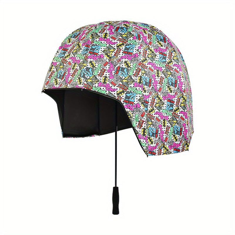 Helmet Umbrella Hat – Multi-Functional Sunshade Rain Hat for Outdoor Travel, Casual Use & Hands-Free Weather Protection