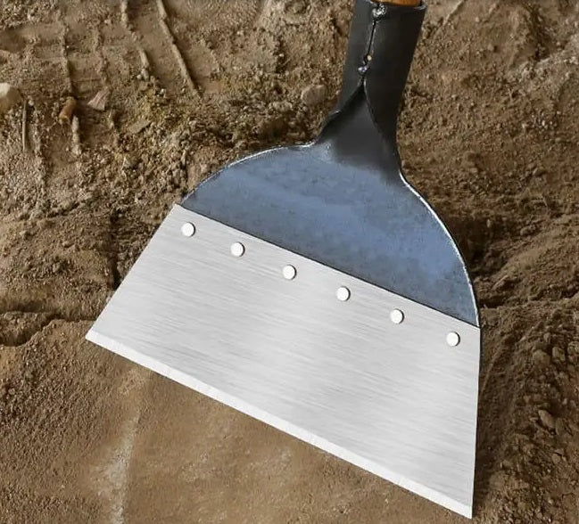 Multi-Functional Outdoor Garden Cleaning Shovel – Durable Steel Flat Shovel for Ice Removal, Weeding, Planting, and Heavy Farm Work Tools