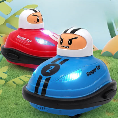 Kids Battle Duo Toy Car Set – Remote Control Bumper Cars with Pop-Up Dolls, Bounce Ejection & Flashing Lights