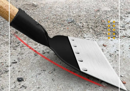 Multi-Functional Outdoor Garden Cleaning Shovel – Durable Steel Flat Shovel for Ice Removal, Weeding, Planting, and Heavy Farm Work Tools