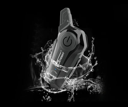 Bluetooth Motorcycle Helmet Intercom Headset – 1000M Wireless Interphone, Hands-Free Calls, Crystal Clear Audio for 2 Riders Touring & Adventure