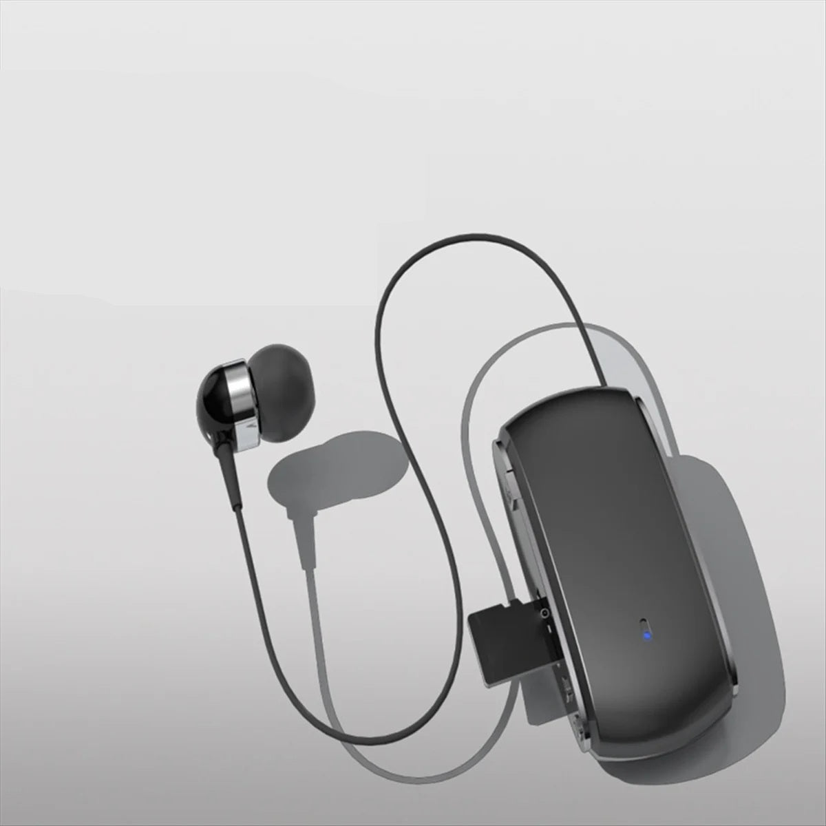 K68 Lavalier Bluetooth MP3 Headset – Stylish Clip-on Wireless Audio for Hands-Free Calls, Music, Podcasts, and On-the-Go Use