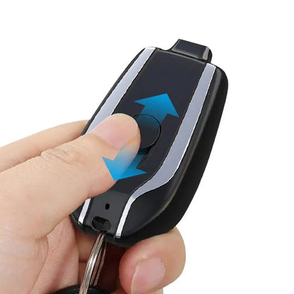 Mini Emergency Power Bank Keychain Charger – Ultra-Compact Portable Battery Pack with Fast Wireless Charging for Phones, Perfect for Travel and Outdoors