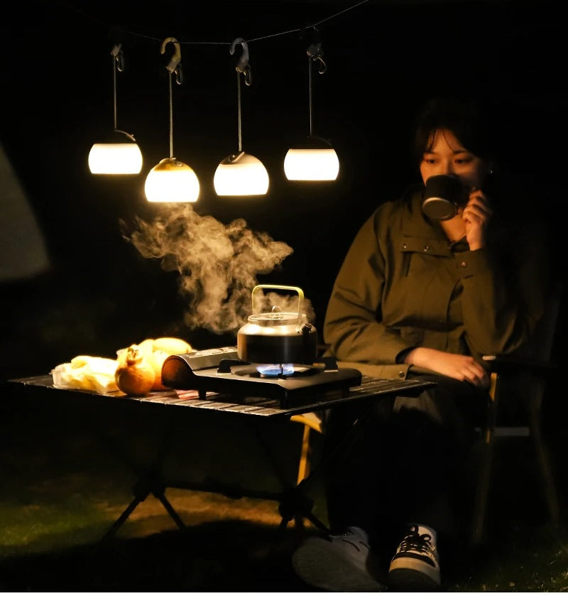 Portable Camping Tent Hanging Light – USB Rechargeable LED Lantern for Outdoor Adventures, Emergency Lighting, and Night Camps