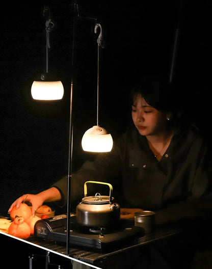 Portable Camping Tent Hanging Light – USB Rechargeable LED Lantern for Outdoor Adventures, Emergency Lighting, and Night Camps