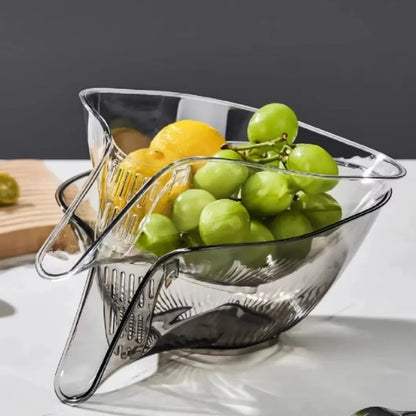 Multifunctional Drain Basket Sink Strainer – Vegetable Washing Basin, Fruit Organizer, Home Kitchen Storage Solution, Durable and Stylish Design