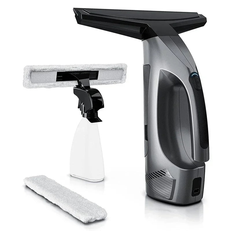 Cordless Electric Window Vacuum Cleaner – Handheld Glass Cleaning Tool for 2025 Home, Office & Car Use with Streak-Free Shine