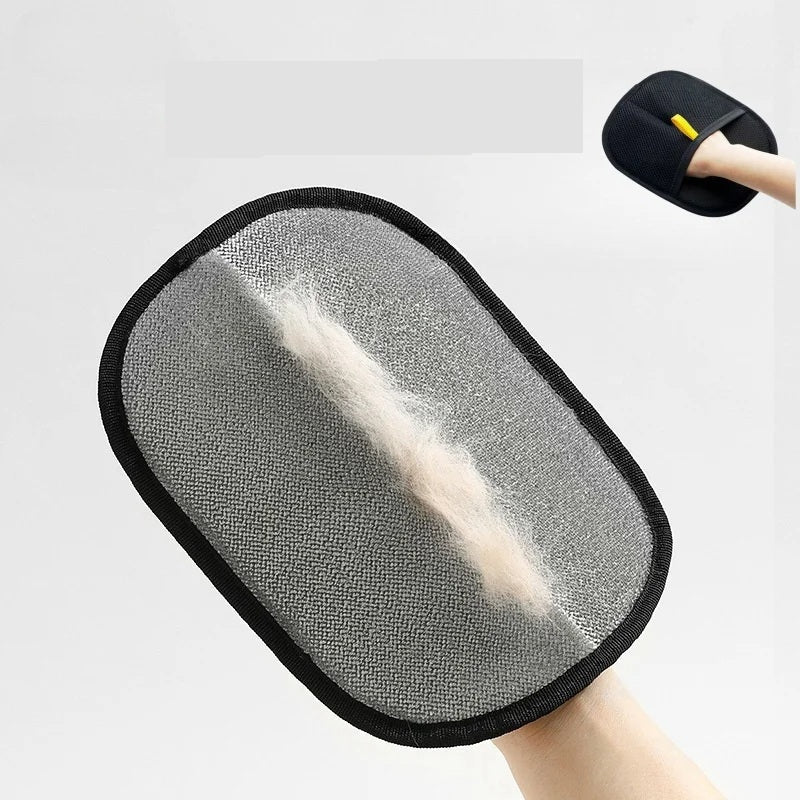 Celery Double-Sided Pet Grooming Glove – Reusable Grooming Mitt for Cats and Dogs, Effective on Fur, Clothes, and Furniture