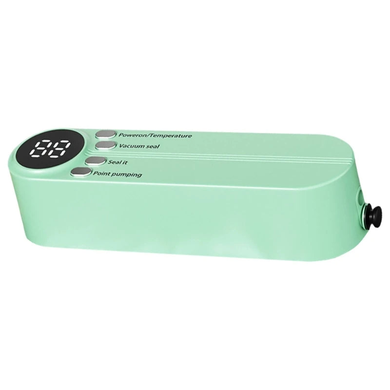 Handheld Heat Bag Sealer – Portable Mini Vacuum Sealer Resealer Machine for Plastic Food Bags, Kitchen Storage, and Airtight Packaging Convenience