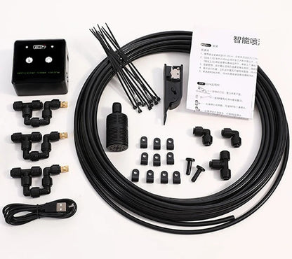 Rainforest Misting System - WiFi-Controlled Humidifier for Terrarium, Garden or Reptile Care with Auto Mist & Timer Kit