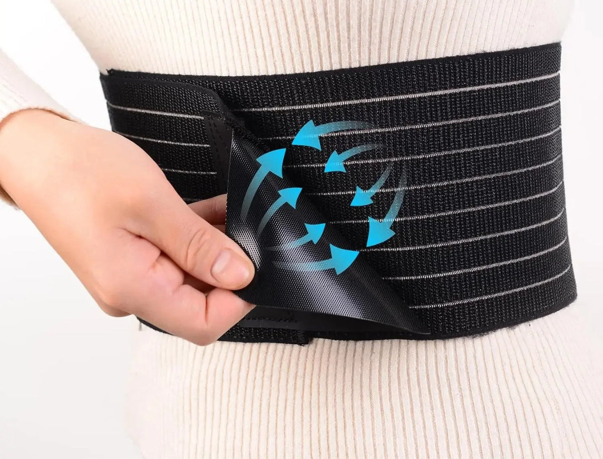 Umbilical Hernia Belt for Men and Women – Adjustable Abdominal Binder with Targeted Pad for Support, Comfort, and Pain Relief