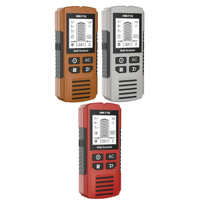 Multi-function Portable Wall Detector Tool with LCD Display – Compact and Portable Home Renovation Essential for Accurate Wall Scanning and Hidden Stud Detection with Ease