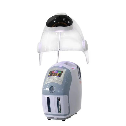 Hydrogen Oxygen Peeling Facial Mask - Hyperbaric Skin Care Machine for Acne, H2O2 Bubble Cleansing, Beauty Spa & At-Home Use