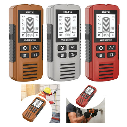 Multi-function Portable Wall Detector Tool with LCD Display – Compact and Portable Home Renovation Essential for Accurate Wall Scanning and Hidden Stud Detection with Ease
