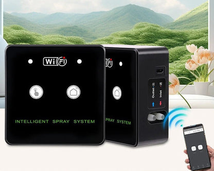 Rainforest Misting System - WiFi-Controlled Humidifier for Terrarium, Garden or Reptile Care with Auto Mist & Timer Kit