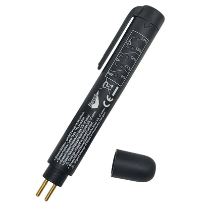 Automotive Brake Fluid Tester Pen – LED Indicator Tool for Accurate Car Brake Oil Diagnostics, Maintenance, and Safety Monitoring