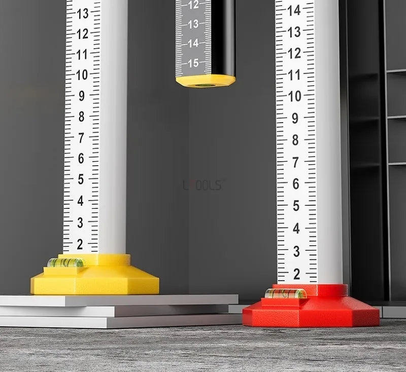 Steel Keel Ceiling Leveling Tool – Professional Gradienter Stick, Equal Height Ruler for Wall and Floor Tile Installation, Precise Building Artifact