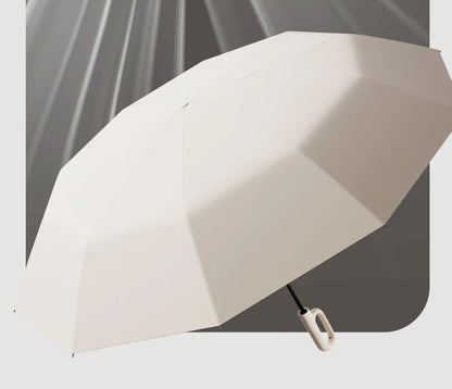 Extra-Large Reinforced Automatic Umbrella – Windproof, Rain-Resistant, UV-Blocking Ring-Buckle Design for Reliable All-Weather Protection