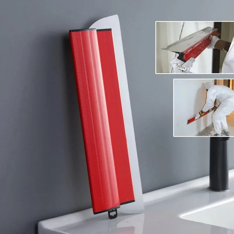 Flexible Drywall Smoothing Spatula – 25/40CM Skimming Blade Tool for Wall Plastering, Painting, and Professional Construction Finishing Work