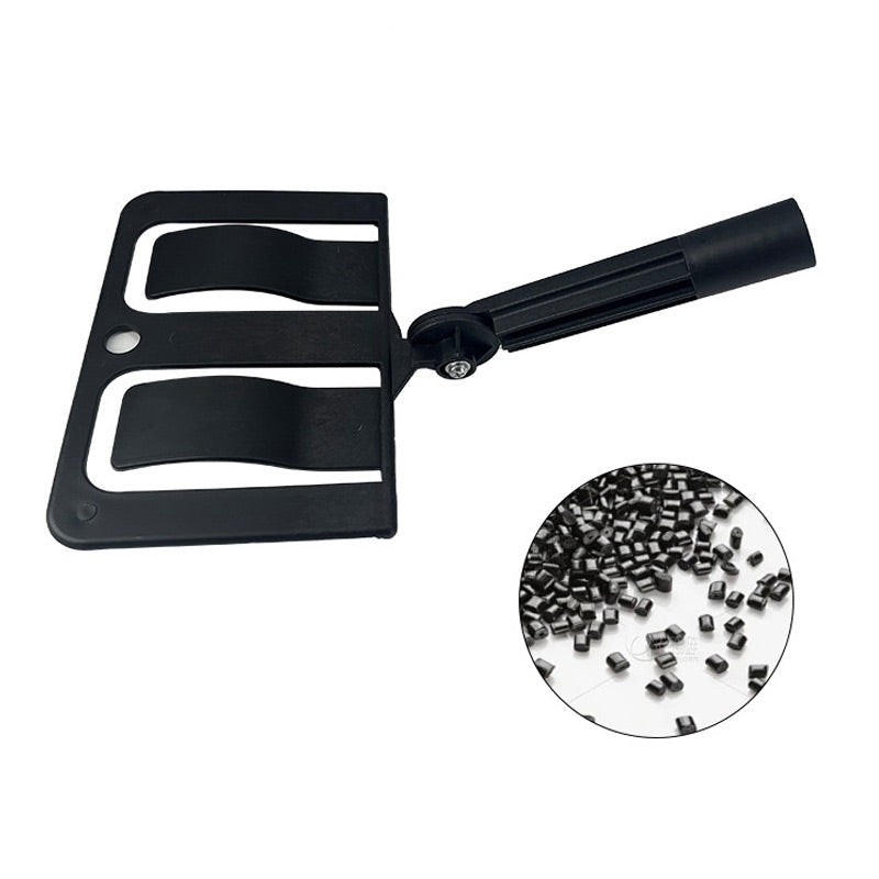 Paint Baffle Holder with Extension Pole – 360° Rotating Cleaning Tool for Paint Color Separation, Anti-Splash, Easy-to-Clean, and Durable Design