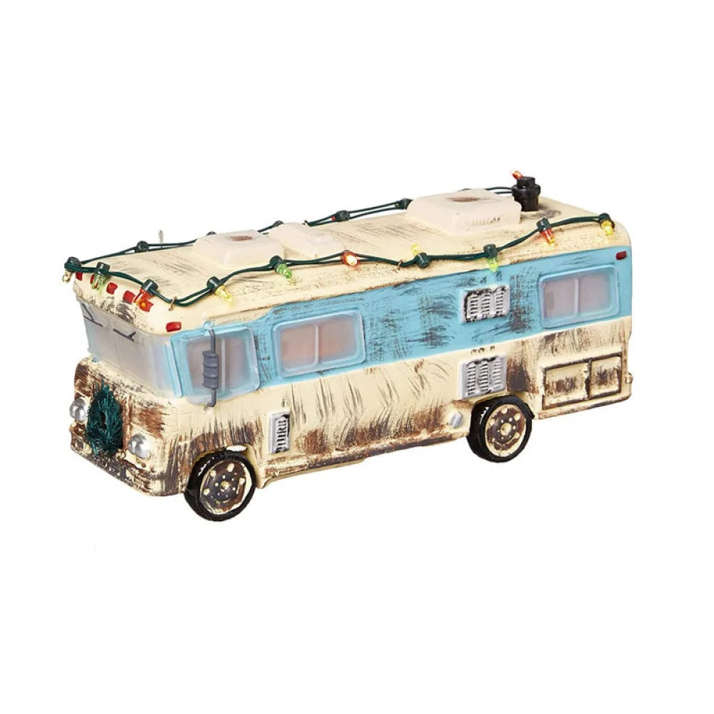 Christmas Popcorn Scene Music Gift Box – Rotating Santa Village Tabletop Decoration with Lights, Holiday Display Ornament for Kids & Home