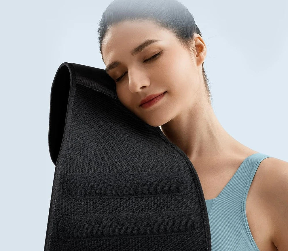 Lumbar Back Support Brace – Ergonomic Spine Design Belt with Adjustable Pull Straps for Men & Women