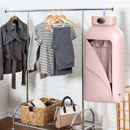 Fast & Easy Mini Dryer – Compact Clothes Dryer with Timer Function for Quick, Gentle Drying in Dorms, Apartments, RVs, or Small Homes