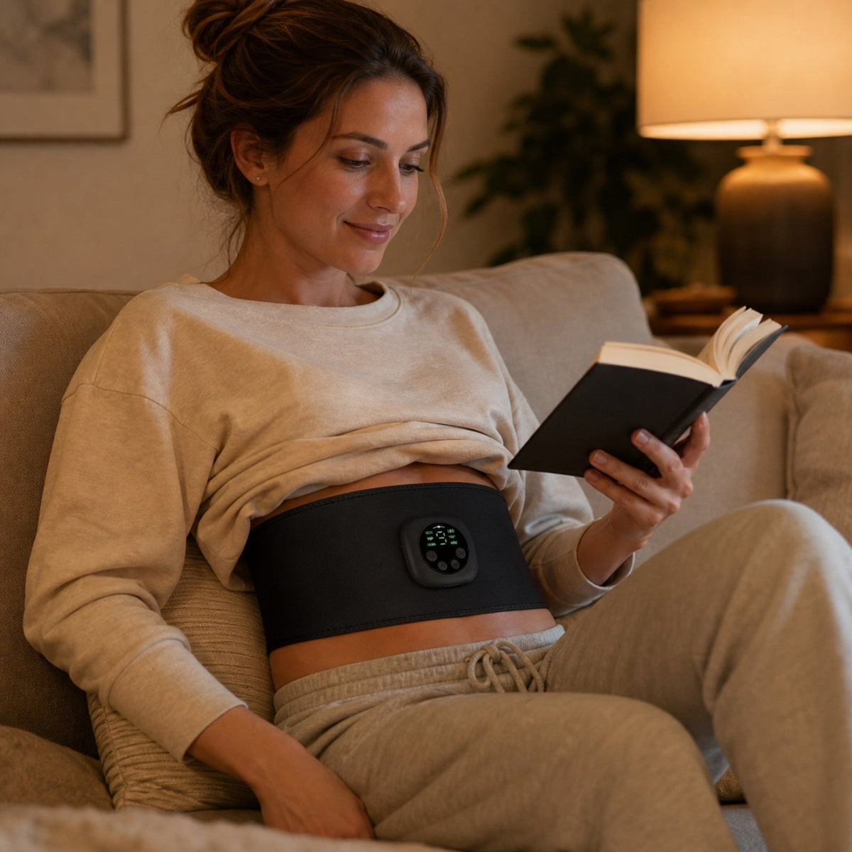 Adjustable Abdominal Stimulation Belt