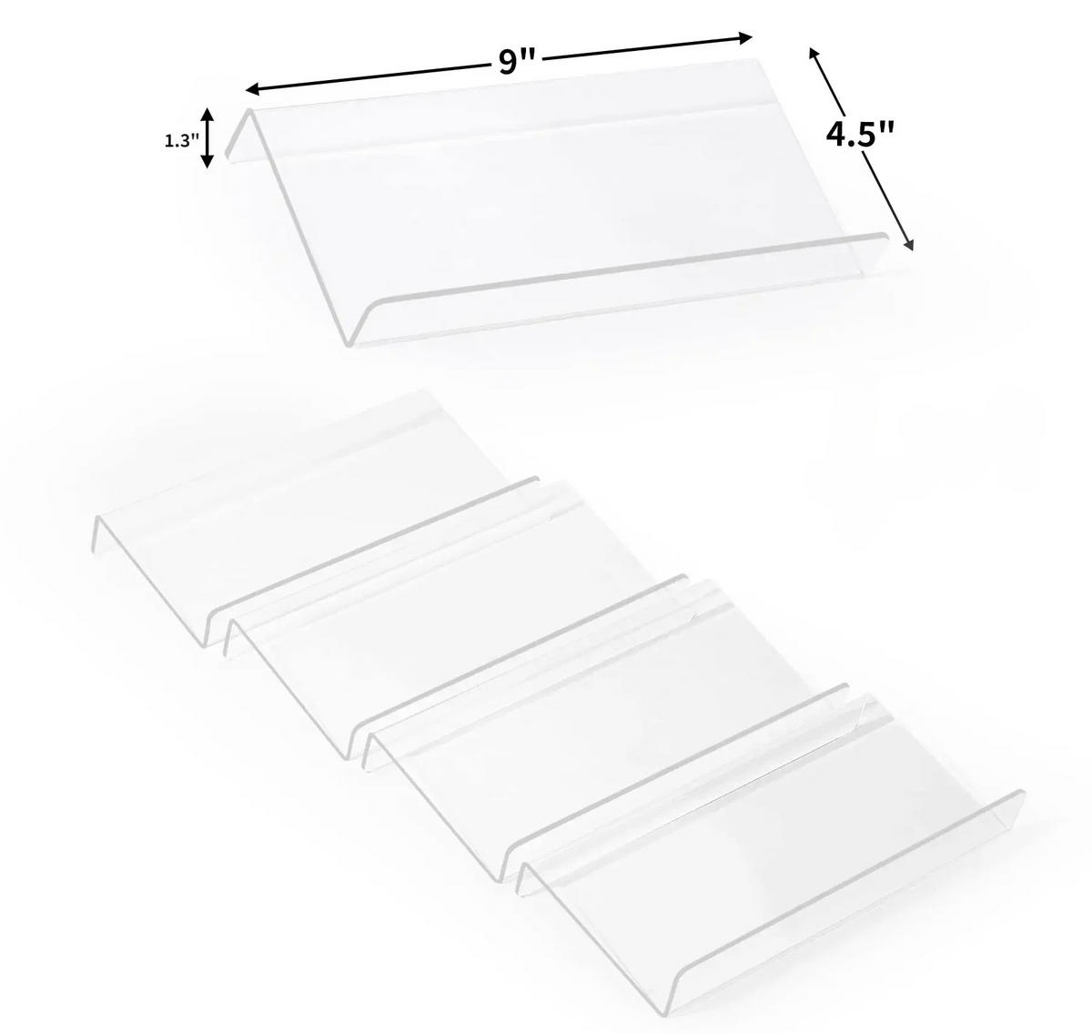Acrylic Spice Drawer Organizer – Space-Saving Kitchen Storage with 4/8 Tier Drawers