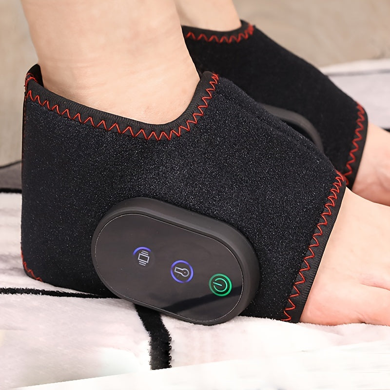 Electric Heated Leg & Foot Warmer – Joint Compression Therapy Massager with Heat for Men & Women Winter Comfort Relief