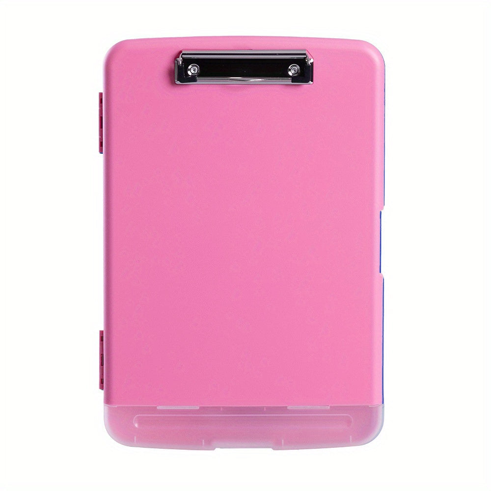 A4 Clipboard Folder with Storage – Durable Plastic Nurse Organizer Clipboard with Pen Compartment for Medical Paperwork