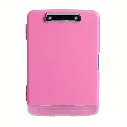 A4 Clipboard Folder with Storage – Durable Plastic Nurse Organizer Clipboard with Pen Compartment for Medical Paperwork