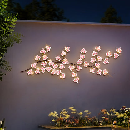 LED Cherry Blossom Branch Lights – 100m USB Powered Floral String Lights for Weddings, Bedrooms, Parties, and Festive Décor