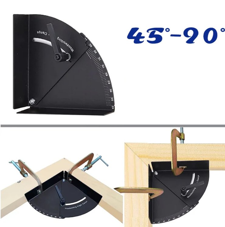 Adjustable Corner Clamps for Woodworking - Carpentry Tools and Accessories Right Angle Clamp