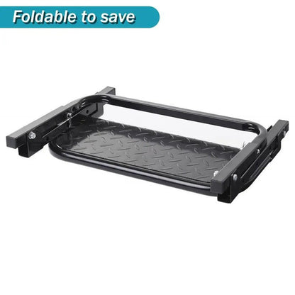Adjustable Folding Tire Step - Portable Heavy Duty Tire Step for  Pickup Truck, SUV and RVs
