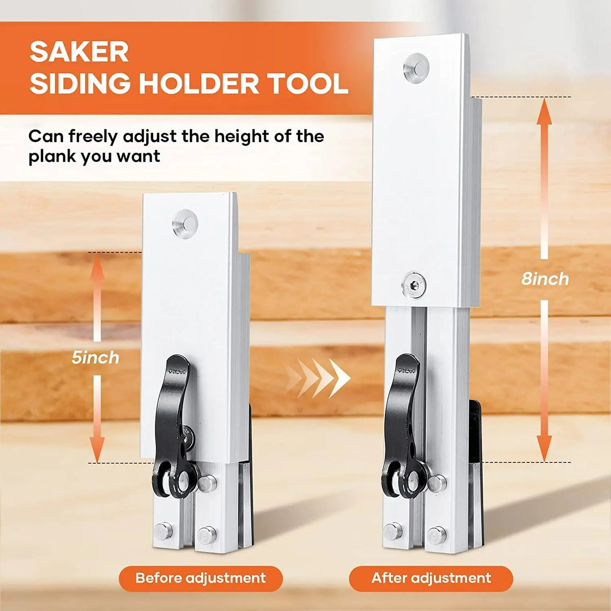 Adjustable Siding Installation Tool - Easy Panel Mounting Bracket