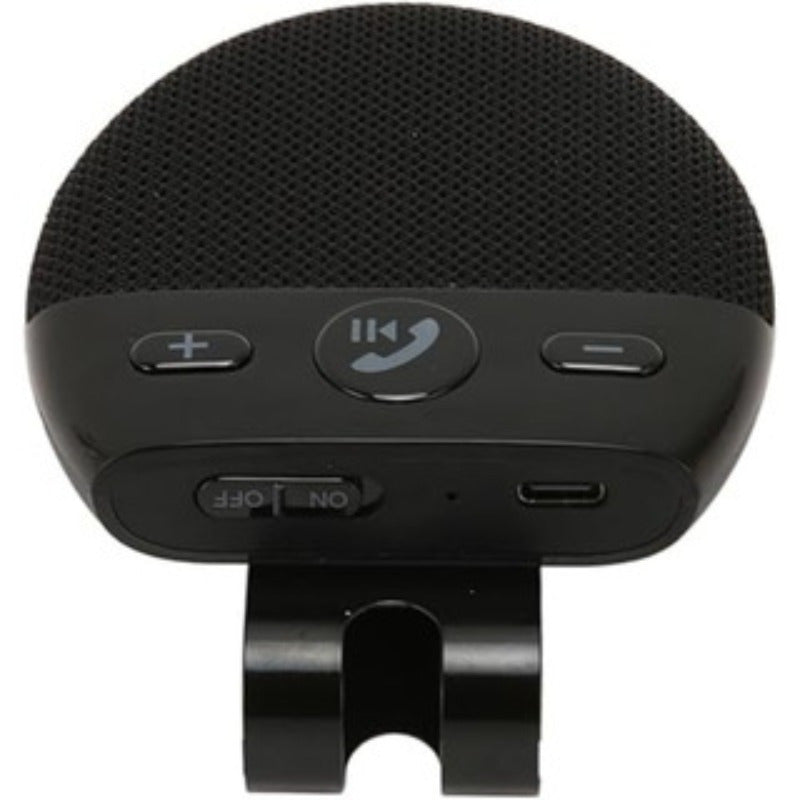 Hands-Free Car Kit Speaker – Bestselling Wireless Sun Visor Speakerphone with Built-In Microphone & Music Playback for Safe Driving and Clear Calls