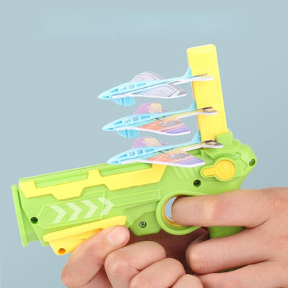 Airplane Launcher - Rapid Toy Airplane Launcher with 3 Small Plane Toy for Kids