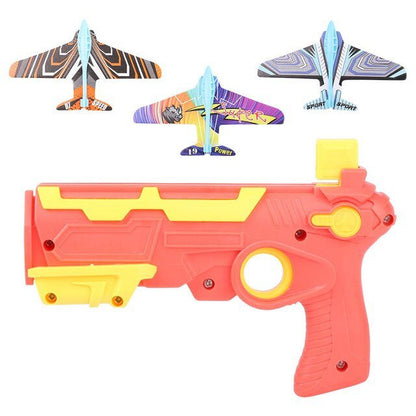 Airplane Launcher - Rapid Toy Airplane Launcher with 3 Small Plane Toy for Kids