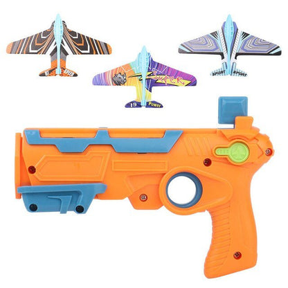 Airplane Launcher - Rapid Toy Airplane Launcher with 3 Small Plane Toy for Kids