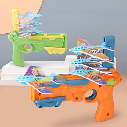 Airplane Launcher - Rapid Toy Airplane Launcher with 3 Small Plane Toy for Kids