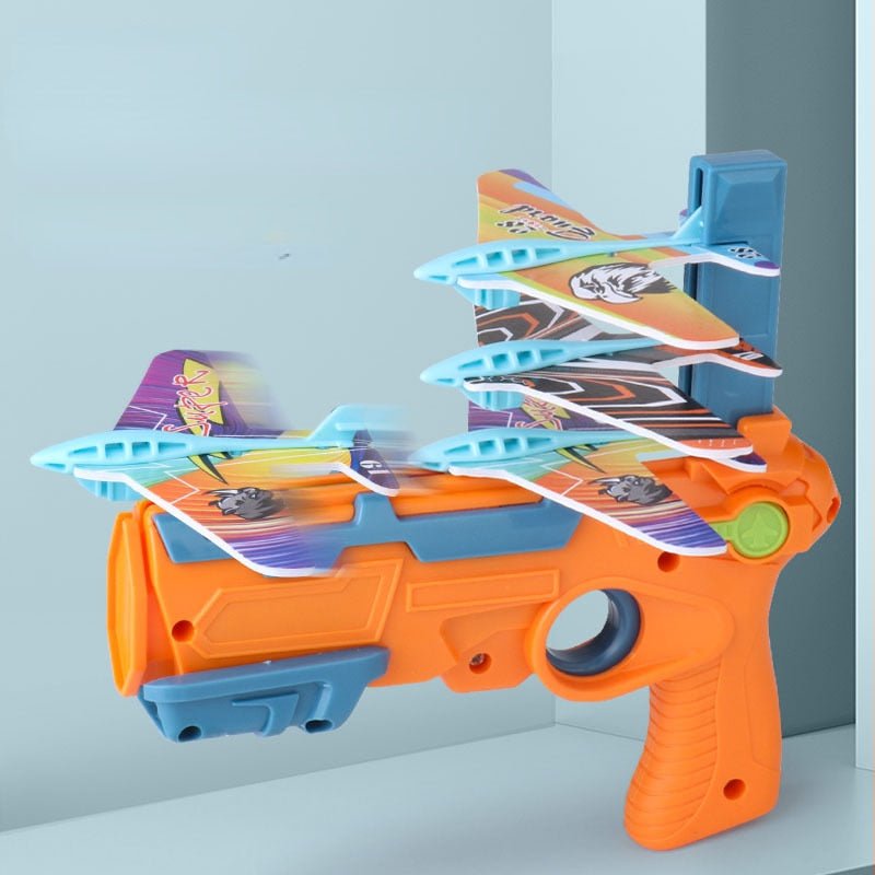 Airplane Launcher - Rapid Toy Airplane Launcher with 3 Small Plane Toy for Kids