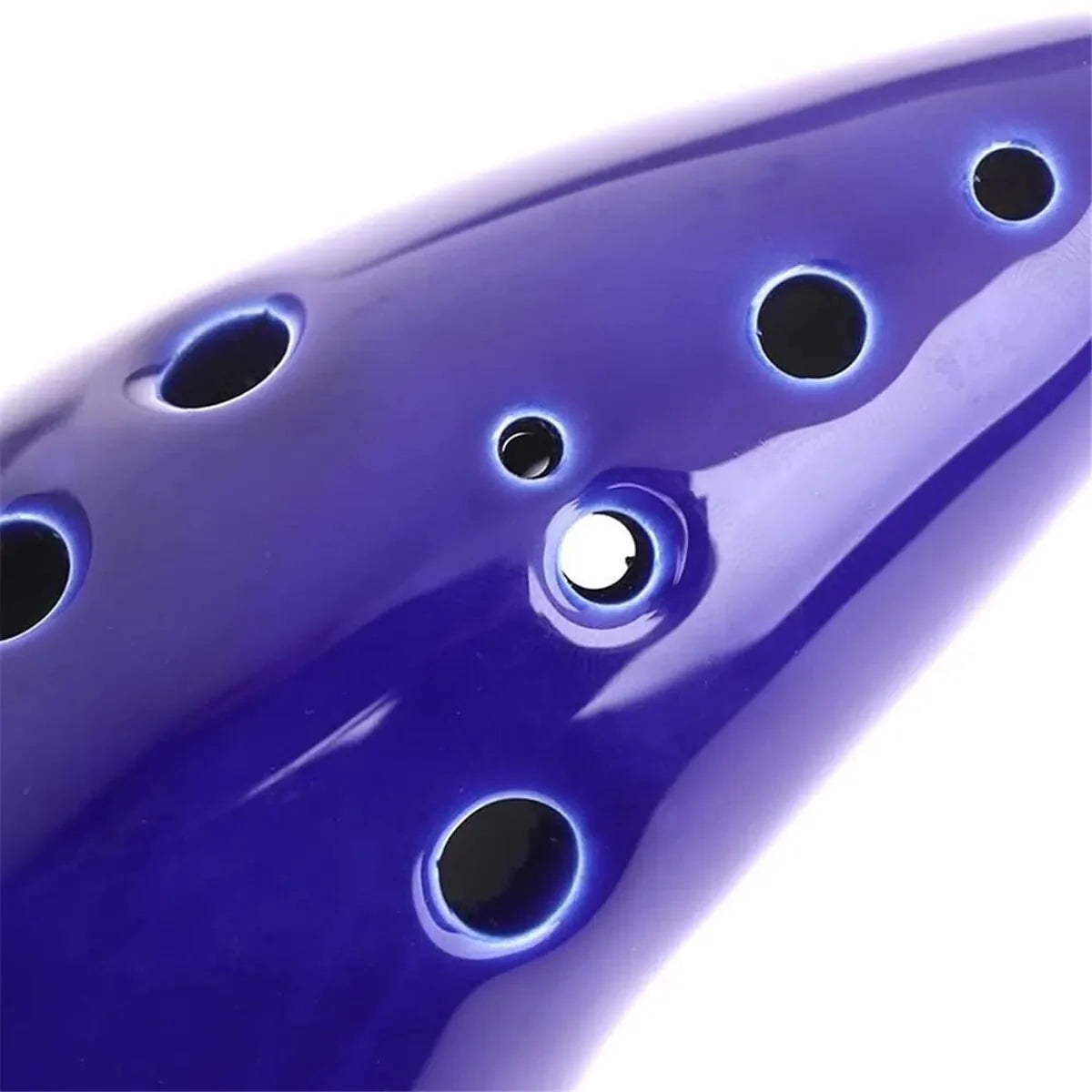 Alto C Ceramic Ocarina – 12-Tone Beginner & Professional Musical Instrument